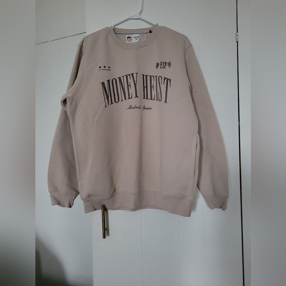 Netflix Money Heist Tan Sweatshirt